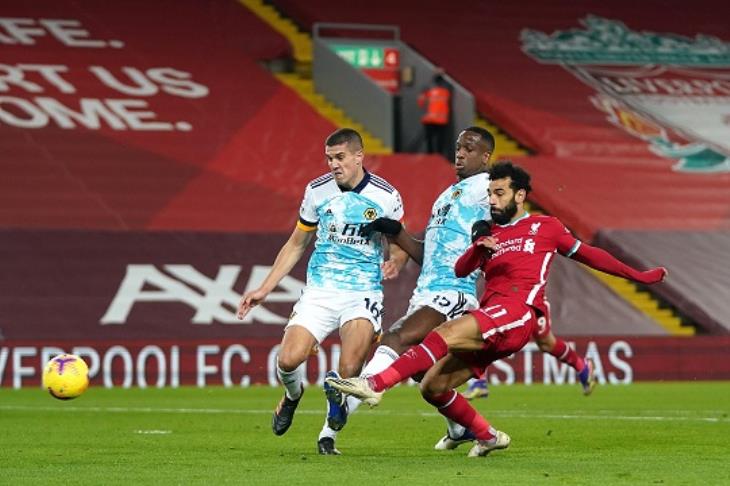 محمد صلاح ليفربول وولفرهامبتون